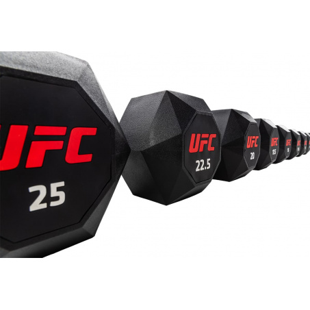 Рендер-8 для UFC Octagon Dumbbell 10 пар от 2,5 до 25кг