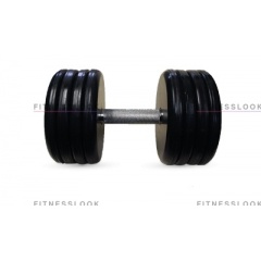 MB Barbell классик - 42 кг из каталога обрезиненных гантелей в Санкт-Петербурге по цене 8265 ₽