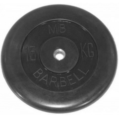 MB Barbell 15 кг металлическая втулка из каталога дисков для штанги с посадочным диаметром 30 мм.  в Санкт-Петербурге по цене 6250 ₽