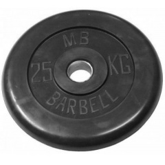 MB Barbell 25 кг металлическая втулка из каталога дисков для штанги с посадочным диаметром 30 мм.  в Санкт-Петербурге по цене 10390 ₽