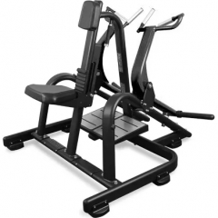 Bronze Gym PL-1709, черный Горизонтальная тяга под наклоном из каталога стоек для гантелей в Санкт-Петербурге по цене 160650 ₽