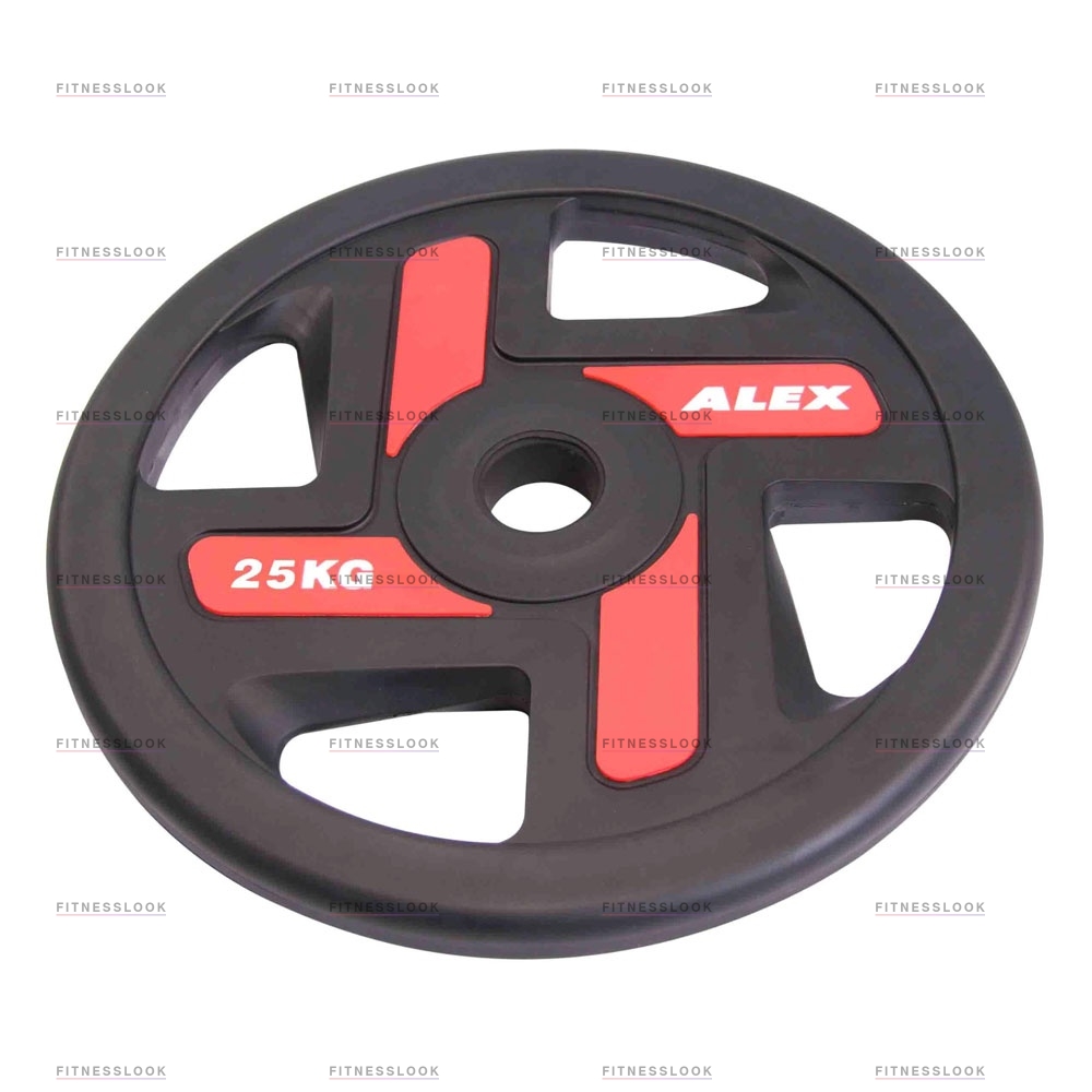 Alex полиуретановый 50 мм - 25 кг в СПб по цене 14420 ₽ в категории диски для штанги 50 мм. Aerofit