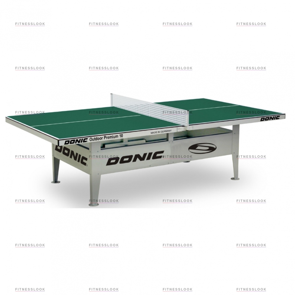 Donic Outdoor Premium 10 зеленый из каталога антивандальных теннисных столов в Санкт-Петербурге по цене 229990 ₽