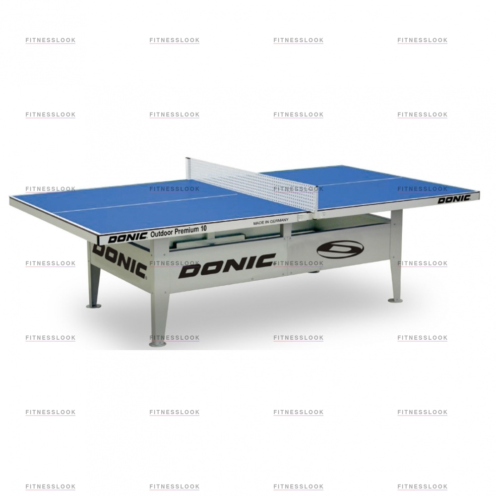Donic Outdoor Premium 10 синий из каталога антивандальных теннисных столов в Санкт-Петербурге по цене 259990 ₽
