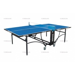 Уличный теннисный стол Donic Al - Outdoor синий для статьи топ-10 рейтинг всепогодных теннисных столов
