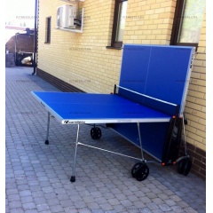 Всепогодный теннисный стол Cornilleau 100S Crossover Outdoor - синий фото 2 от FitnessLook