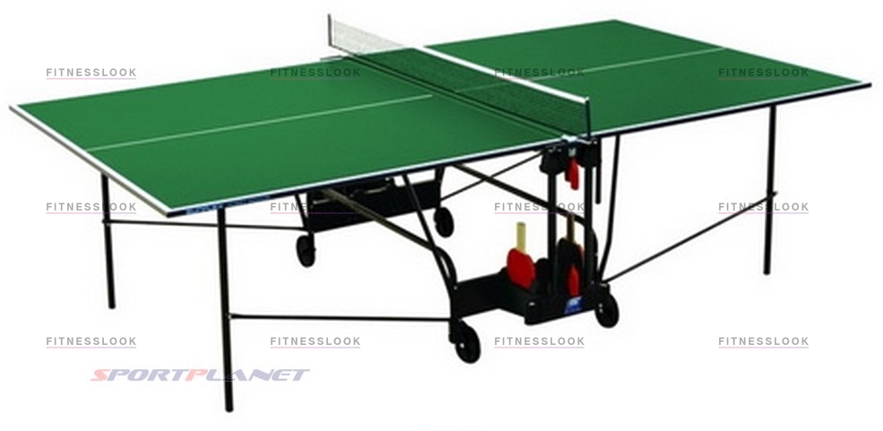 Hobby Indoor - зеленый в СПб по цене 23300 ₽ в категории теннисные столы Sunflex