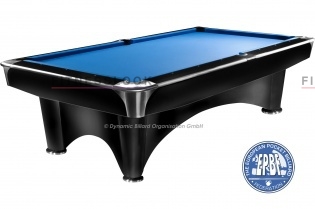 Weekend Billiard Dynamic III - 8 футов (черный с отливом) из каталога бильярдных столов в Санкт-Петербурге по цене 379827 ₽