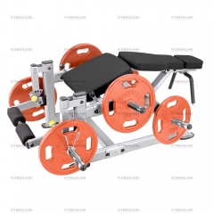 AeroFit Plate Load PLLC - сгибание ног лежа из каталога тренажеров на свободных весах в Санкт-Петербурге по цене 70130 ₽