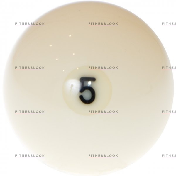 Weekend Шар 68 мм «Aramith Premier» №5 из каталога шаров бильярдных штучных в Санкт-Петербурге по цене 2272 ₽