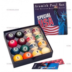 Weekend Комплект шаров 57.2 мм «Aramith Special USA» из каталога шаров бильярдных в Санкт-Петербурге по цене 7480 ₽