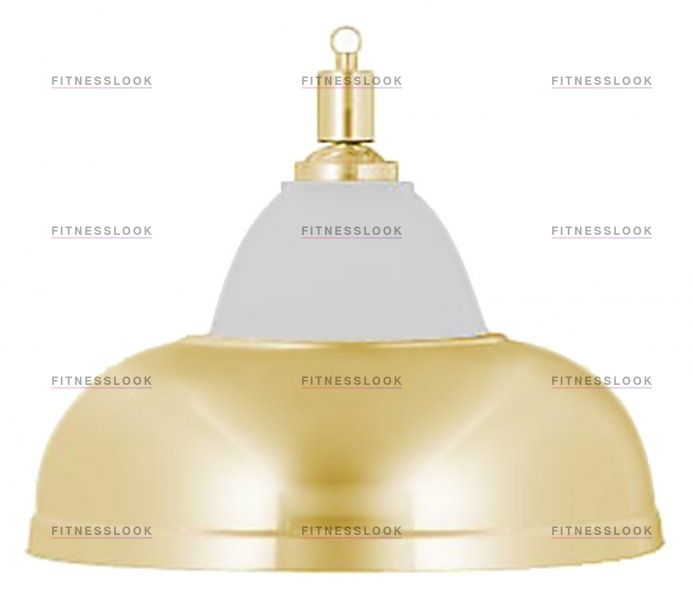 Weekend Лампа на один плафон «Crown» (золотистая чашка, золотистый плафон D38см) из каталога ламп/светильников в Санкт-Петербурге по цене 3537 ₽