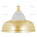 Лампа/светильник на один плафон Weekend Лампа на один плафон «Crown» (золотистая чашка, золотистый плафон D38см)