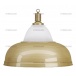 Лампа/светильник на один плафон Weekend Лампа на один плафон «Crown» (матово-бронзовая чашка, матово-бронзовый плафон D38см)