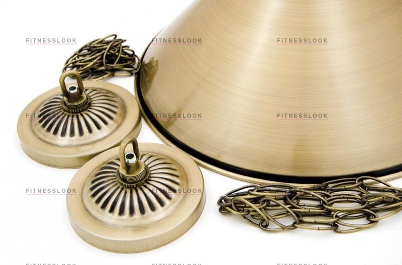 Лампа/светильник на четыре плафона Weekend Лампа на четыре плафона «Elegance» (матово-бронзовая штанга, матово-бронзовый плафон D35см)