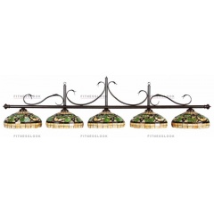 Weekend Лампа на пять плафонов Sonoma из каталога ламп/светильников витражных в Санкт-Петербурге по цене 80935 ₽