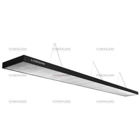 Лампа/светильник плоская Weekend Лампа плоская светодиодная «Longoni Compact» (черная, серебристый отражатель, 320х31х6см)