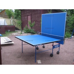 Всепогодный теннисный стол Start Line Game Outdoor с сеткой Синий фото 2 от FitnessLook