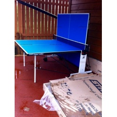 Всепогодный теннисный стол Start Line Compact Outdoor 2 LX Blue фото 2 от FitnessLook