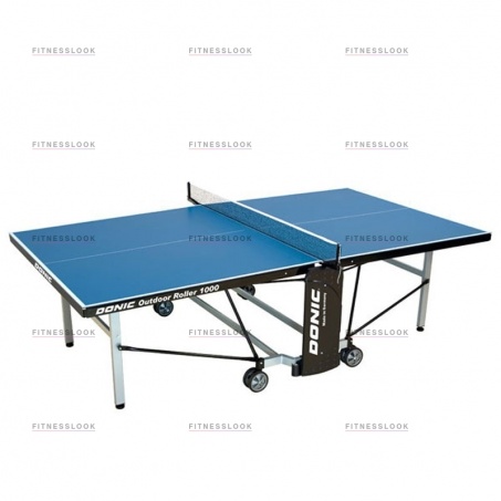 Всепогодный теннисный стол Donic Outdoor Roller 1000 - синий
