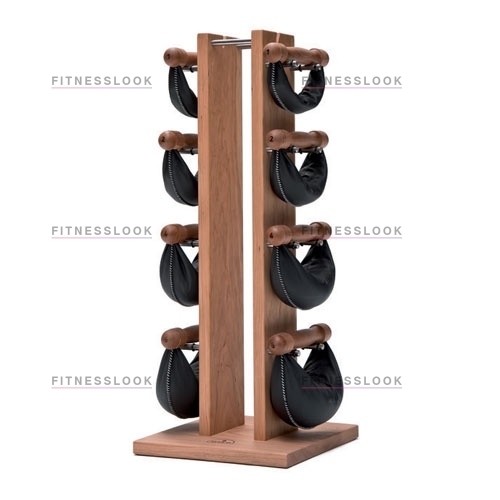 Набор гантелей с подставкой NOHrD Swing Turm – вишня/ 26 кг.