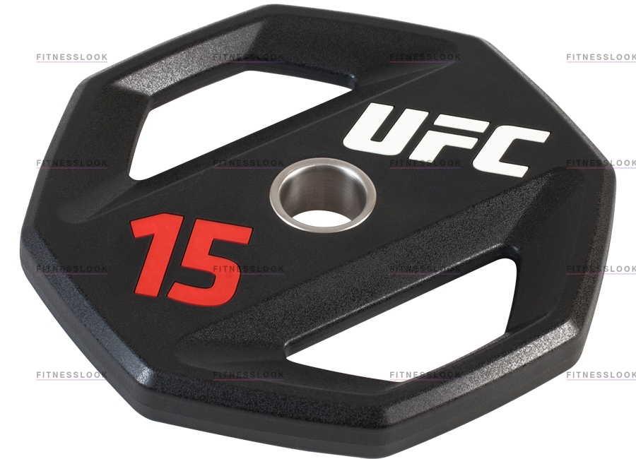 UFC олимпийский 15 кг 50 мм из каталога дисков для штанги с посадочным диаметром 50 мм. в Санкт-Петербурге по цене 21590 ₽