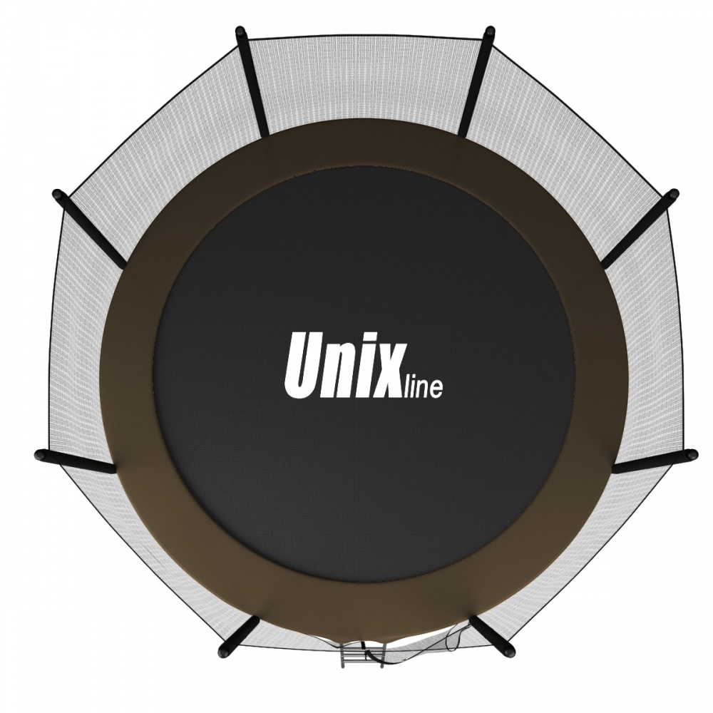 Батут Unix Line 10FT Black&Brown (outside)