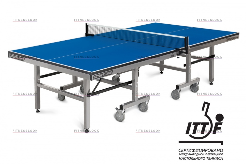 Start Line Champion Blue из каталога теннисных столов для помещений в Санкт-Петербурге по цене 59900 ₽