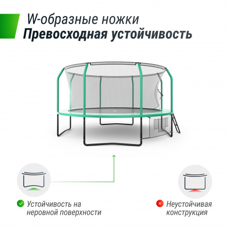 Рендер-9 для Unix Line Supreme Game 14FT (Green) / 427 см