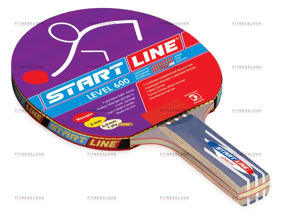 Ракетка для настольного тенниса Start Line Level 600 прямая