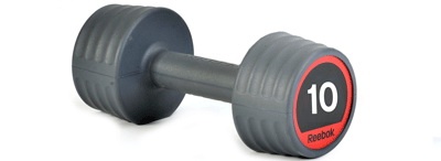 Гантель для фитнеса REEBOK RSWT-10060, 10 кг., 2 шт.