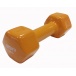 Гантель для фитнеса Profi Fit виниловая 2 кг, оранжевая
