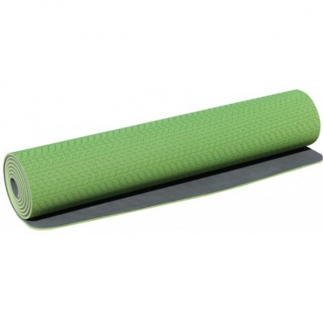 Коврик для йоги и фитнеса Profi Fit толщина 6 мм. зеленый