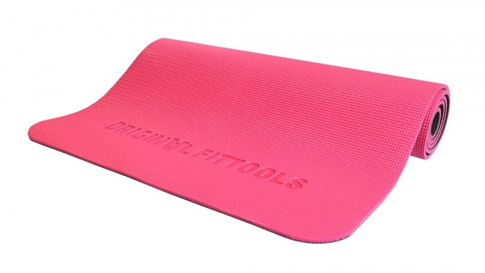 толщиной 8 мм., розовый в СПб по цене 1420 ₽ в категории коврики для йоги и фитнеса Original FitTools