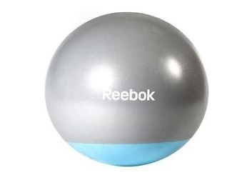 Гимнастический мяч Reebook серо-голубой 65 см.