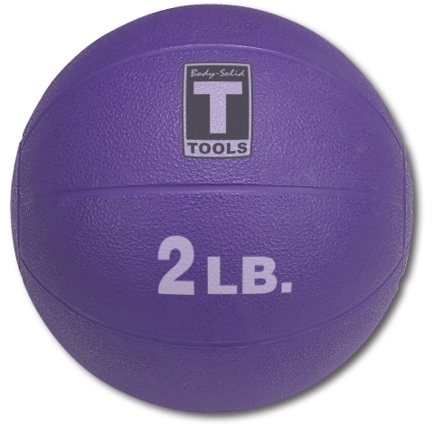 Медбол Body Solid 0,9 кг. фиолетовый