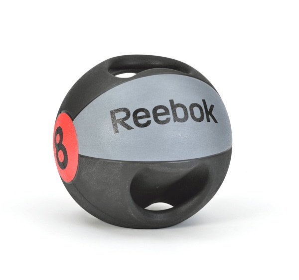 Медбол Reebok 9 кг. с ручками