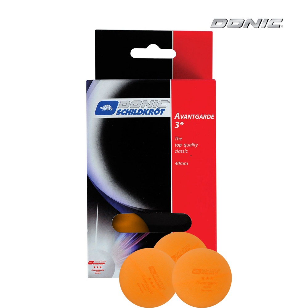 Avantgarde (6 шт.) - оранжевый в СПб по цене 590 ₽ в категории мячи для настольного тенниса Donic